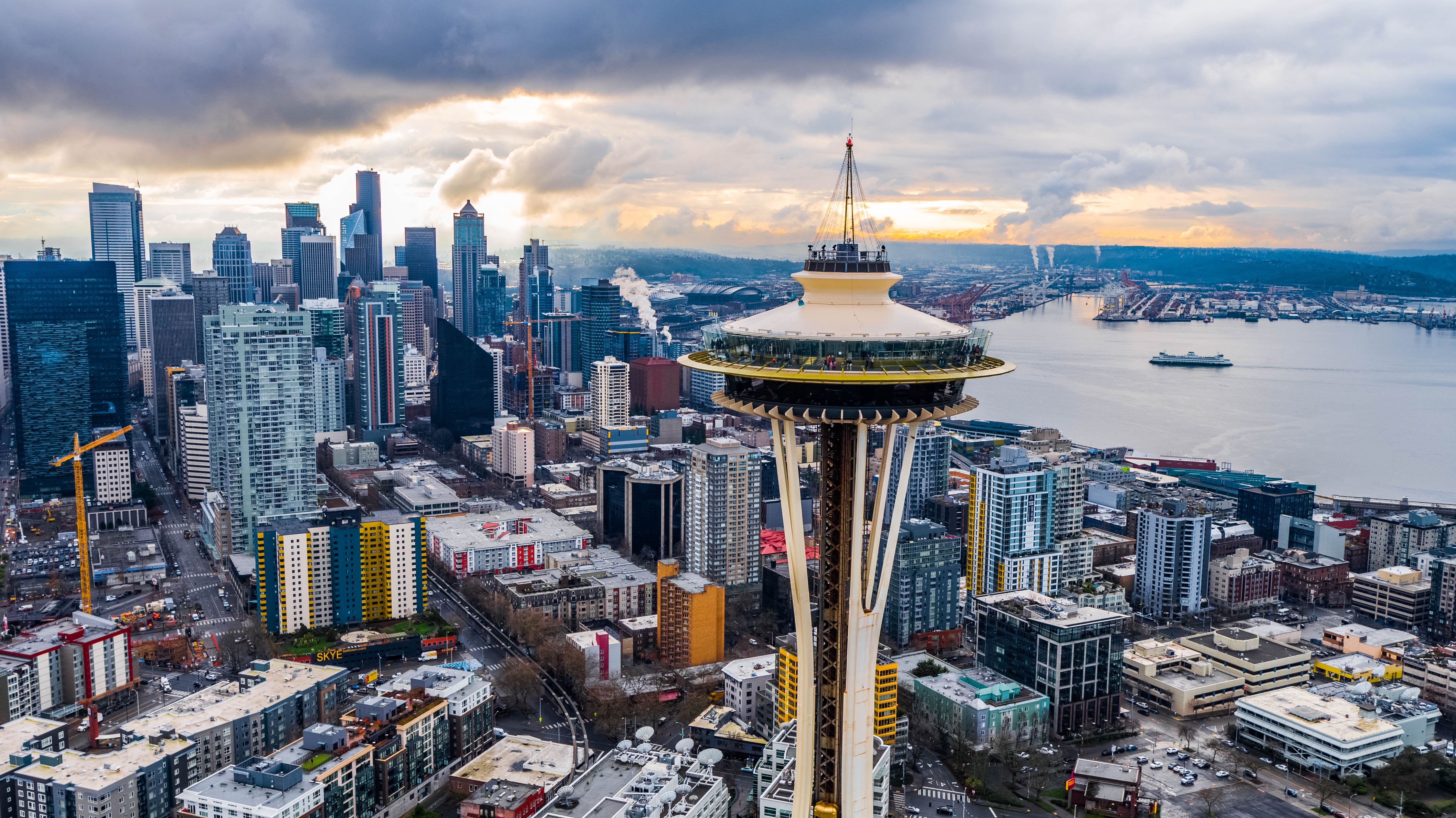 The Seattle Skyline from the Space Needle